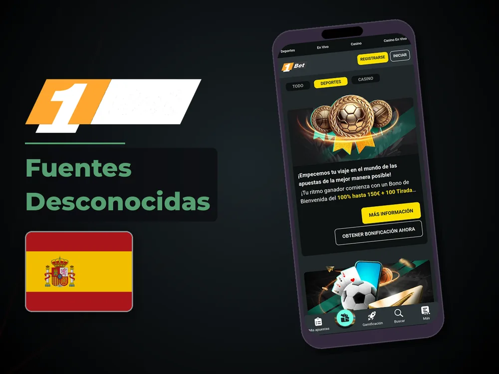 1bet Apk Ma - Fuentes Desconocidas