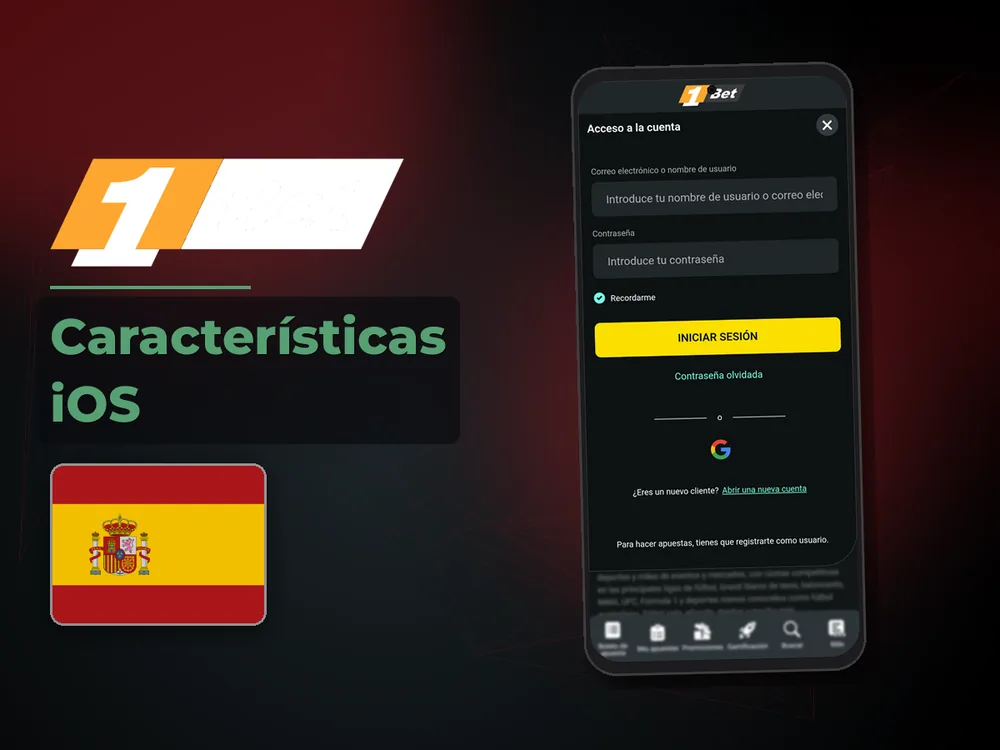 1bet Apk Ma - Características iOS