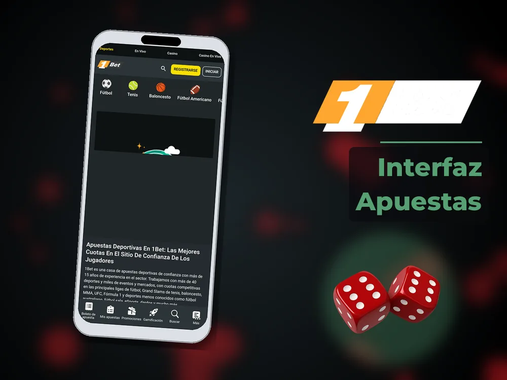 1bet Apk Ma - Interfaz Apuestas